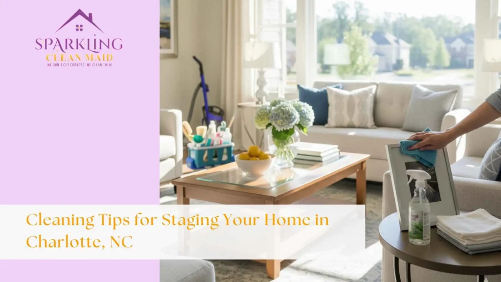 Cleaning Tips for Staging Your Home in Charlotte, NC