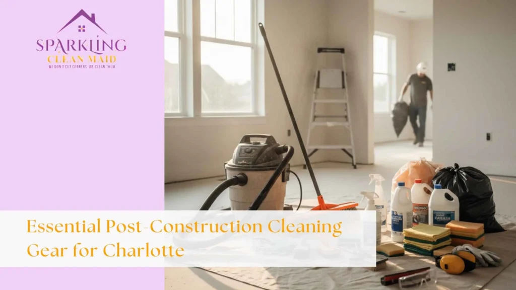 Essential Post-Construction Cleaning Gear for Charlotte