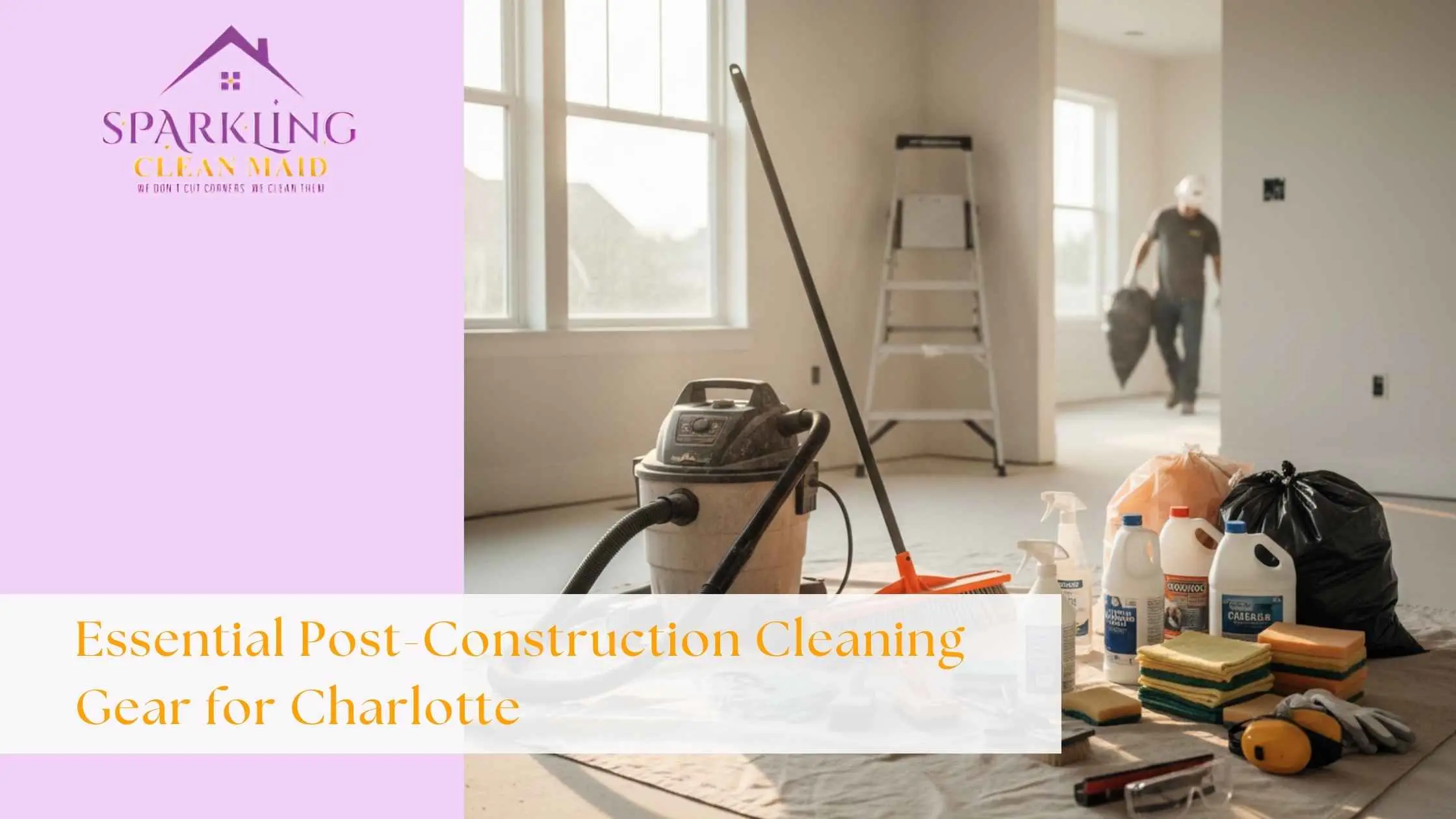 Essential Post-Construction Cleaning Gear for Charlotte