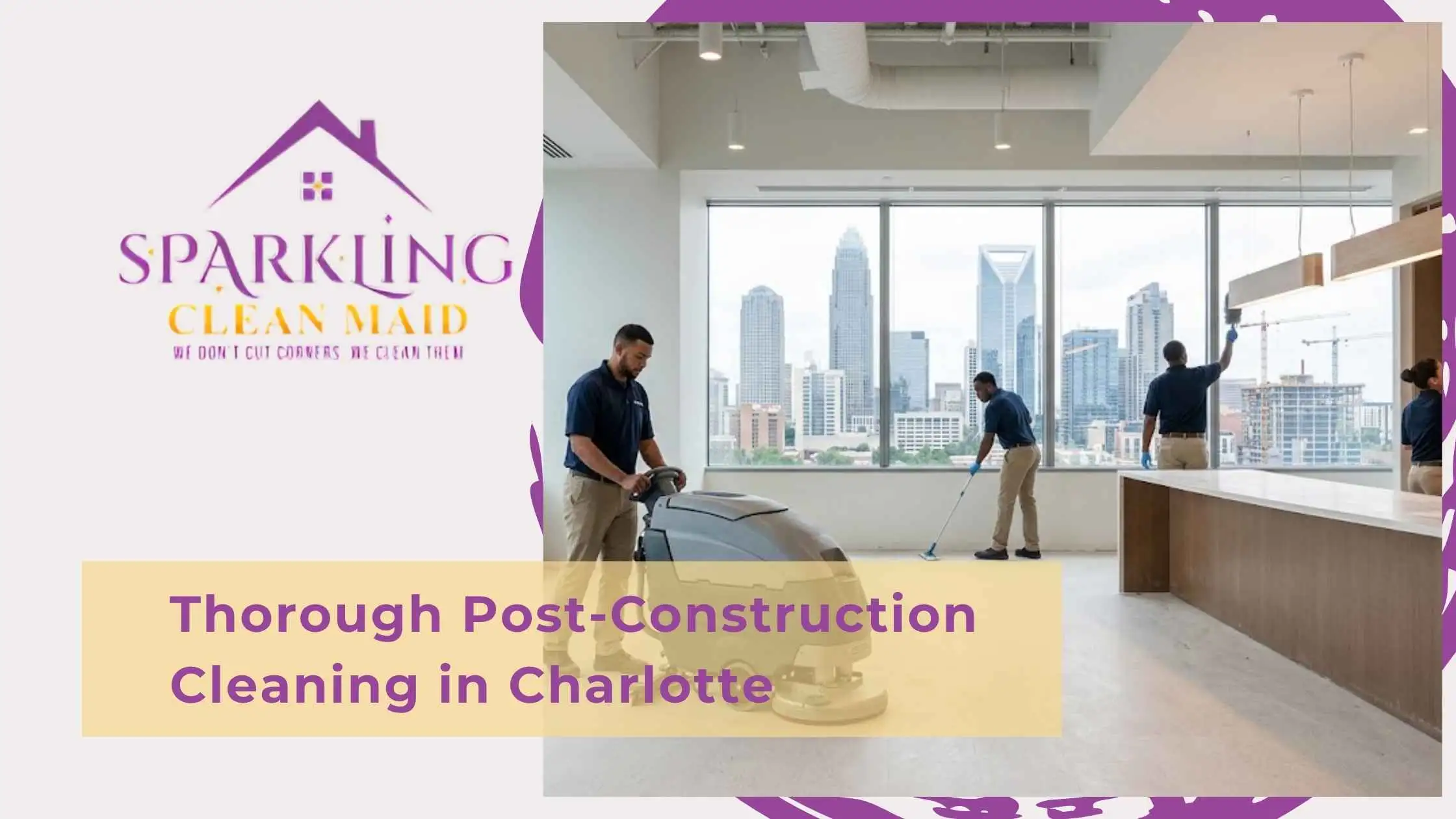 Thorough Post-Construction Cleaning in Charlotte
