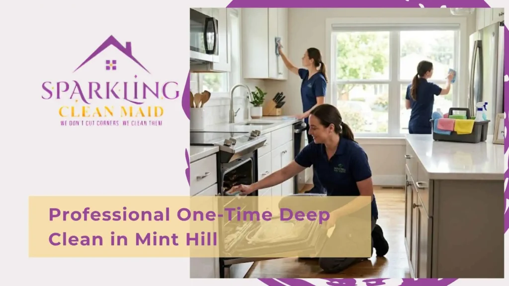 Professional One-Time Deep Clean in Mint Hill