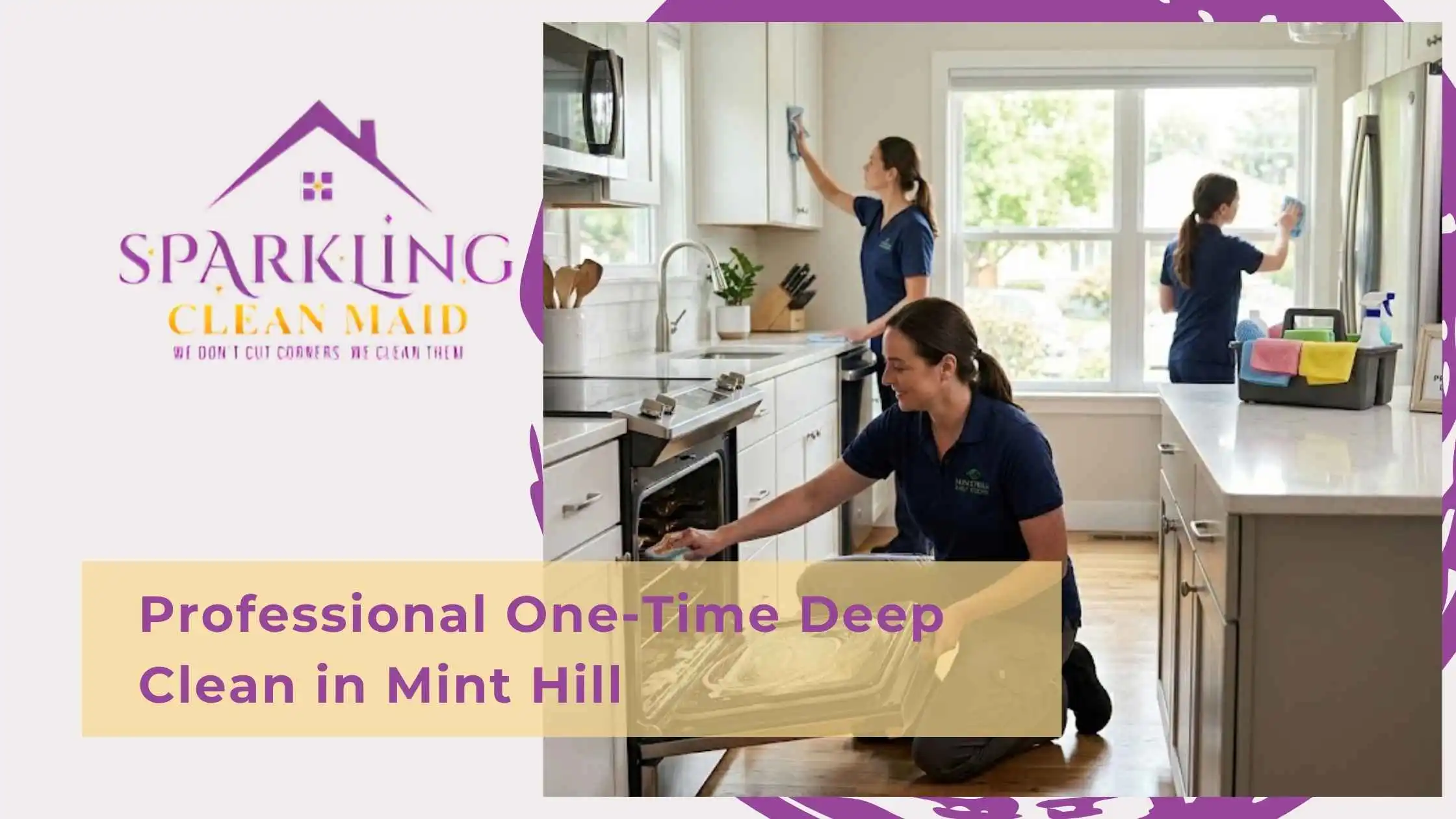Professional One-Time Deep Clean in Mint Hill